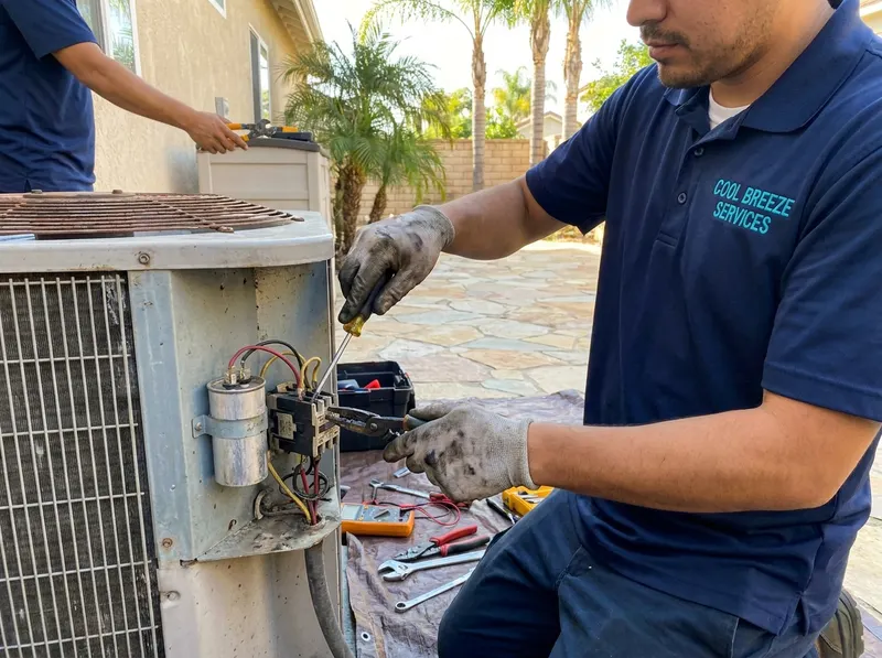 AC Capacitor & Contactor Replacement in Santa Ana, CA