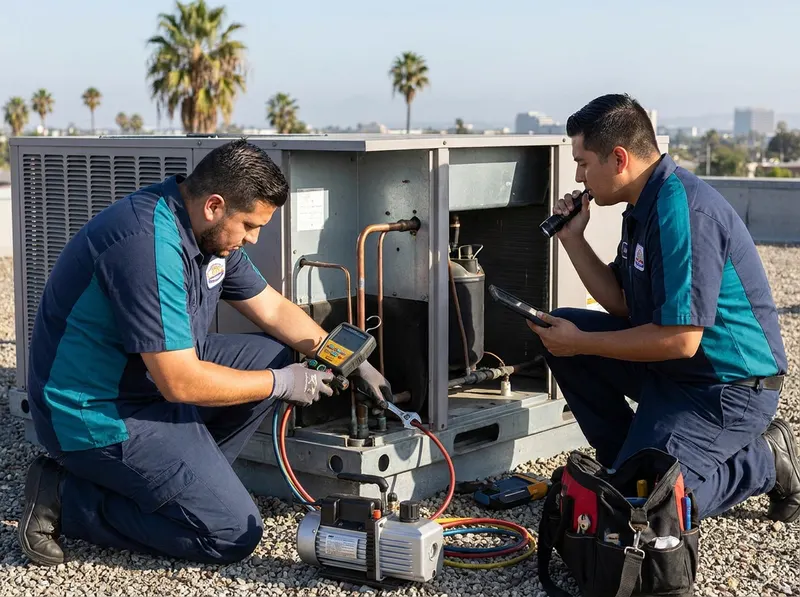 Commercial HVAC Repair in Santa Ana, CA