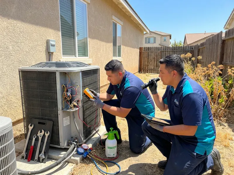 Pre-Summer AC Tune-Up in Santa Ana, CA